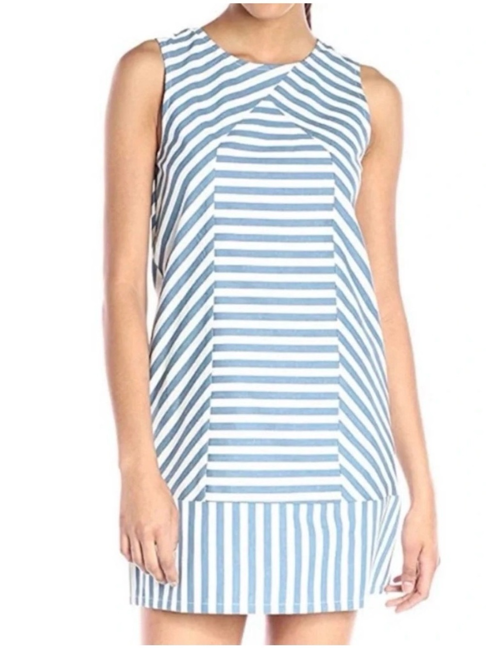 Rachel Antonoff blue nautical stripes Sam shift dress size 2 / NWT new